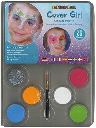 Eulenspiegel Make-Up Brush Make Up Palette Cover Girl, Pack of 8