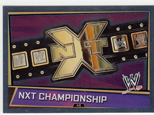 Slam Attax Superstars NXT Championship Title Card