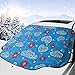 Produktbild New Shorts Ladybugs and Ornate Clouds Magic In The Air Theme Hearts Pure Hope Creatures Lucky Art Design Print Car Front Windshield Cover Foldable Sunshade Fits Most Cars, Trucks, SUV's