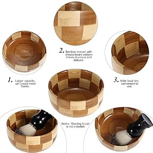 Anself Men's Shaving Set (Men's Shaving Bowl) - Image 2