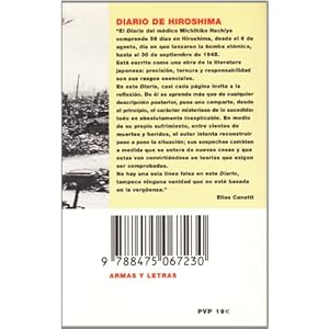 Diario de Hiroshima: Diario de un médico japonés (6 agosto-30 septiembre 1945) (Armas y Letras)