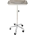 Konmee Trolleys/Mobile carts for Medical Doctor Tattoo Spa Salon Service Mayo Stand with Lift Out Work Tray