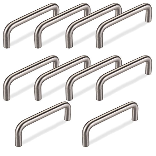 10 x SO-TECH® Bügelgriffe BG03e ECHT EDELSTAHL massiv Ø 10 mm / BA 96 mm / Schubladengriffe Küchengriffe 10 x SO-TECH® Bügelgriffe BG03e ECHT EDELSTAHL massiv Ø 10 mm / BA 96 mm / Schubladengriffe Küchengriffe