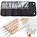 DANCINGNAIL 20 Nail Art Design Painting Detailing Brushes Dotting Pen Dotter Tool Kit