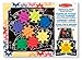 Melissa & Doug Switch and Spin Magnetic Gear Board - Educational Toy With 8 Gears and 5 Double-Sided Designs
