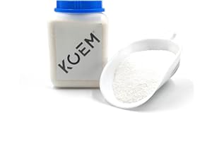 KOEM Colle en flocons extra forte végétale biodégradable pour affiches papier peint TNT sur mur bois métal fabriqué en Italie (0,500 kg)