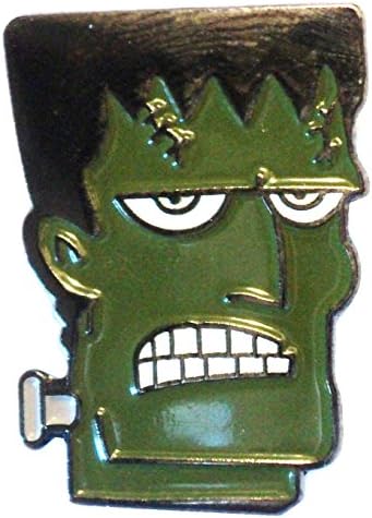 MercmadFrankenstein Monster Horror Film Character Metal Enamel Pin Badge
