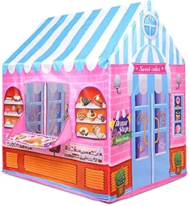 Vaghasiya salesExtremely Light Weight , Water Proof Kids Play Tent House for 7 Year Old Girls and Boys ( Doll House )