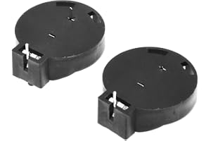 Tsadeer 2 Bitar CR2450 2-stifts batterihållare