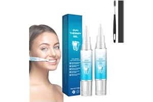 SOVTAY Neslemy™ Gum Shield Therapy Gel, Gum Repair Treatment Gel, Dentizen Gum Therapy Gel, Teeth Whitening Essence Pen, Deeply Cleaning Gums, Enhances Overall Gum Health (2pcs)