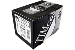 TIMco - Vite PH2 per cartongesso, colore: nero (confezione da 200), 00025DRYS