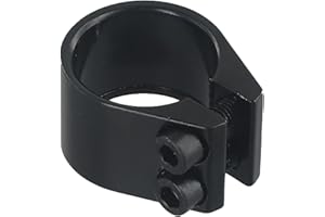 GBTDOFACE Premium Double Layer SeatPost Clamp, 31 8mm Bike Seat Clamp for Scooters (black)