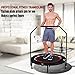 Produktbild Flabor Fitness Trampolin Faltbar mit Haltestange Indoor Rebounder Gymnastik Trampolin für Erwachsene