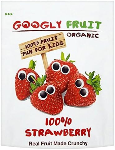 Googly Fruit Organic Freeze Dried Strawberry Slices 11g