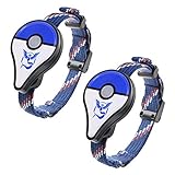 YouN 2pcs Bluetooth Bracelet Interactive Figure Toy for Nintendo Pokemon GO Plus - 