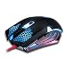 Produktbild Stahl Maus verdrahtete Maus USB-Maus und professioneller Gaming-Maus, die bunte Blendung Desktop / Notebook-Maus