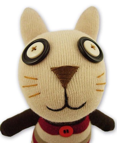 Preisvergleich Produktbild Sock Dolls "Katze Marakesch", Stofftier, Kuscheltier, Stoffpuppe