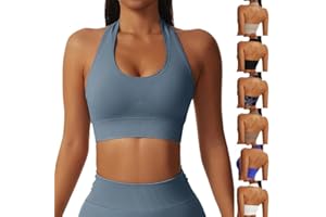 BFACCIA Soutien-Gorge de Sport Dos Nu Brassiere Femme sans Armature Soutien Gorge Push Up Rembourré Confort sans Couture Sexy Sports Bra pour Yoga Course Pilates