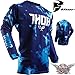 Produktbild MOTOCROSS KINDER SHIRT JERSEY TRIKOT BLAU THOR PULSE AIR OFFROAD ENDURO QUAD MX (M)