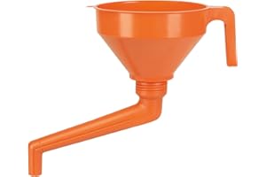 Pressol Entonnoir Plastique Tuyau coudé (Import Allemagne), Orange
