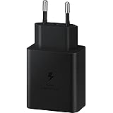 Samsung EP-T4510 Caricabatterie Super Fast Charging 45W, Porta USB-C (con Cavo), Nero