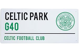 GIFTLOCALUK Celtic FC White Street Sign