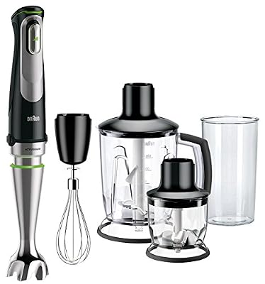 Braun MQ9045 Aperitif Mixeur plongeant avec Variateur Noir 0,6 L 1000 W