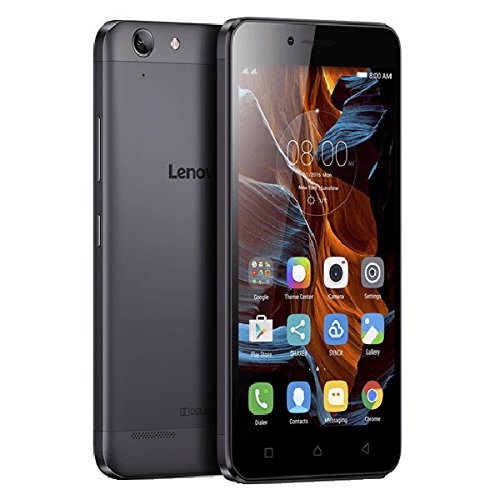 Lenovo K5 Smartphone Dual Sim, 2GB di Ram, 16GB di Memoria Interna, Display HD da 5 pollici, Fotocamera da 13 MP, Nero [Italia]