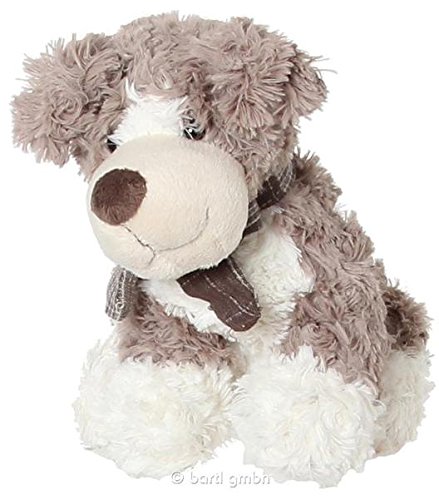 Preisvergleich Produktbild Inware 8040 - Kuscheltier Hund Schnuppi, hellbraun, 21 cm, Schmusetier