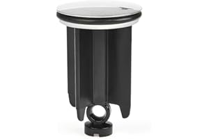 FOCCTS Zatyczka do umywalki korek do zlewu 40 mm wykwintna wtyczka umywalkowa regulowana wysokość odporna na osadzanie się kamienia łatwo wkładana do