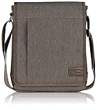 AUSSTATTUNG: Ausgestattet ist diese Umhängetasche mit 1 Fronttasche (Seitliche Reißverschlusstasche auf dem Überschlag), 2 Magnet Knopf Verschlüsse am Überschlag, 1 Reißverschlusstasche auf der Rückseite und 1 geräumigen Hauptfach mit 1 Smartphone Fach, 1 großen Einsteckfach (20 x 21 cm - Für Tablets oder E-Books) und einem zusätzlichen Reißverschlussfach.