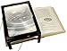 Produktbild A4 Full Page Magnifier Lesen Lupe auf rechteckigem Stand Hände frei 3x Vergrößerung mit 4 LED Lampe Objektiv zum Lesen für ältere Menschen, Senioren und sehbehinderte Personen