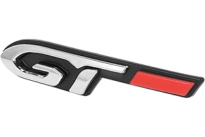 Geieold Cool Autocollant De Style De La Voiture 3D De GT pour L'Autocollant De Porte De Voiture De Mode De