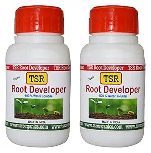TSR Organic Fertilisers & Pesticides Root Developer with Humic and Fulvic Acid for Plant Growth Promoter, 125ml - Pack of 2