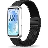 Rongep [&Ouml;rg&uuml; Loop] Huawei Band 11/11 Pro ile Uyumlu Kordon Manyetik Tokalı Yumuşak ve Konforlu Huawei Band 11 Kordon Terletme