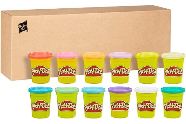 Play-Doh 12 Pots Couleur Eté (4Oz)