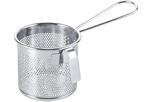 Yardwe Colino Acciaio Inox Maglia Fine Scolapasta Da Pentola Colino Scolapasta Acciaio Inox - Scolare La Pasta, Le Verdure E La Carne