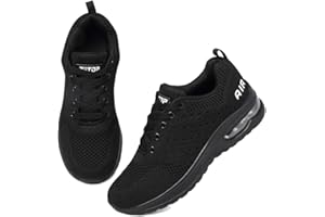 MAXOME Trainers Mens Running Shoes Air Cushion Sports Shoes Casual Walking Sneakers Fashion Lightweight Breathable Athletic Sneakers Tennis Workout Gym Jogging Trainers