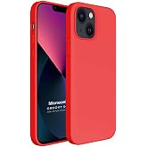 حافظة ميكروسونيك لهاتف Apple iPhone 13 Groovy Soft Red [حافظة متوافقة مع iPhone 13 - أحمر]
