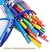 Ohuhu 42-pack Bendy Hair Rollers Twist-flex Rods Soft Foam Curler Roller Set