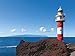 Produktbild Artland Qualitätsbilder I Wandbilder Selbstklebende Premium Wandfolie 120 x 90 cm Architektur Gebäude Leuchtturm Foto Blau C8WU Alter Leuchtturm in Punta Teno Teneriffa Spanien