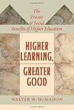 Image de Higher Learning, Greater Good: The Private and Social Benefits of Higher Education