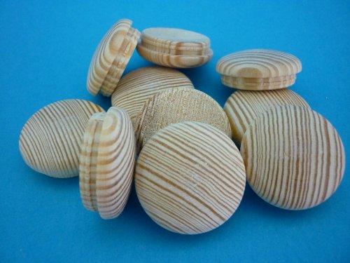 Preisvergleich Produktbild 1 Packung Holz Abdeckkappen 5040 Kiefer nordisch 40 mm