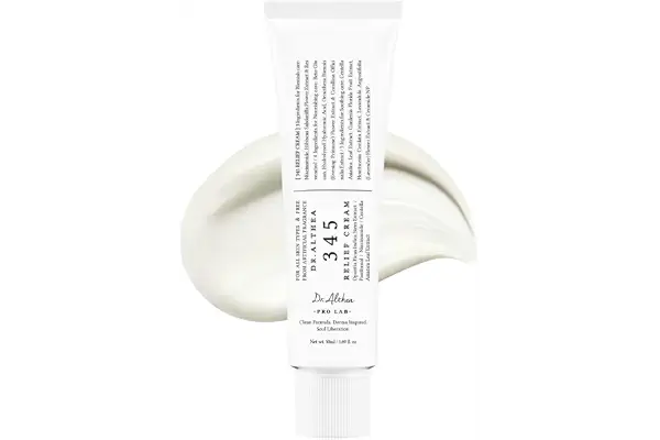 Dr.Althea 345 Relief Cream | Crema hidratante calmante con PDRN y niacinamida | Cuidado facial vegano coreano para todo tipo de piel (50ml, Pack of 1)