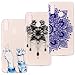 Produktbild Everainy (3 Pack) Kompatibel für Huawei P20 Lite Hülle Silikon Durchsichtig Gummi Transparent Stoßstange Cover Huawei P20 Lite Hüllen Ultradünn Stoßfest Handyhülle (Finger/Mandala/Traumfänger)