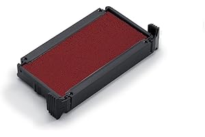 OFFICE DEPOT 3 Cassettes d'encre 6/4911 Rouge pour Tampons Trodat Printy 4800, 4820, 4822, 4846, 4911, 4951