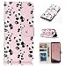 Produktbild Hozor Samsung Galaxy S8 / SM-G9500 5.8 zoll Hülle Gemalte Erleichterung Drucken Design PU Ledercase Tasche Schutzhülle Anti-scratch Magnetverschluss Telefon-Kasten Handyhülle Bookstyle Handycover - Panda