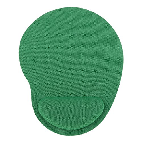 Generic Mausmatte Mausunterlage Handgelenkauflage Mousepad Unterstützt mit Neopren Gummi Rutschfest Oberfläche – Grün - 2