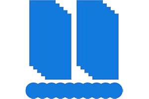 Cerolopy 20 Pieces Vinyl Repair Patches Kit Self-Adhesive PVC Repair Patches Vinyl Pool Liner Patch for Inflatable Pools