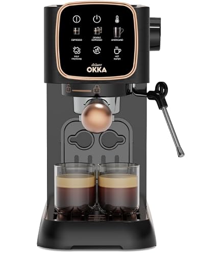 SK-04037 Sokany Digital Coffee Machine, Double, 1200ml, 750W: Buy
